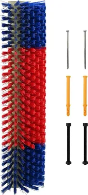 Obrázek produktu pro Kartáče na dobytek Červená a modrá 50 x 17 x 9 cm Plast a ocel