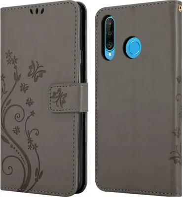 Zdjęcie produktu dla Cadorabo DE-143074, Huawei, Huawei P30 LITE, Szary