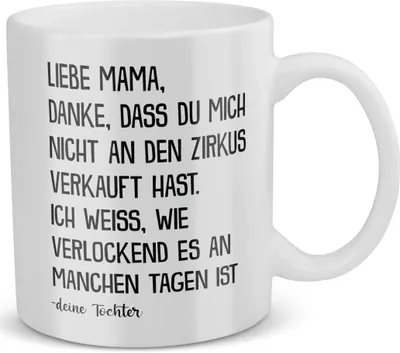 Produktbild von 22Feels Mama Geschenk von Tochter Muttertag Mutter Tasse Geburtstag Kaffeetasse Frauen Weihnachten Haferl Geschenkidee