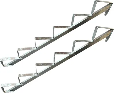 Obrázok produktu pre Schodiskové zábradlie Drevené schodiskové zábradlie Schodiskový rám 6 stupňov Výška 110 cm Pozinkované