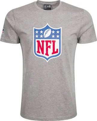 Productafbeelding van New Era heren T-shirt, NFL logo, grijs, maat XL