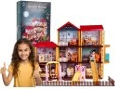 Immagine prodotto di grande CASA delle bambole + ampia attrezzatura per bambini