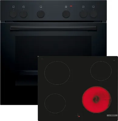 Produktbild von Bosch HNDBB110, Einbau-Herd-Set, HEF010BA1 + NKE611GA2E, Einbau-Herd, Elektro-Kochfeld