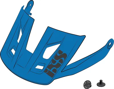 Immagine prodotto di visiera iXS + Pins Trigger AM fluor blu S/M