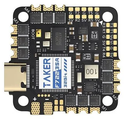 Produktbild von GEPRC TAKER F722 35A 32Bit 2–6S AIO Flight Controller