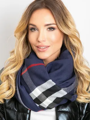 Produktbild von Wool Fashion Damenschal Bred dunkelblau Universal