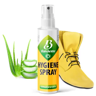 Zdjęcie produktu dla Baviette ProBio Fresh 100ml Trwała świeżość dla butów, skarpet, tekstyliów, probiotyk z 7 miliardami mikroorganizmów, neutralizuje zapach potu