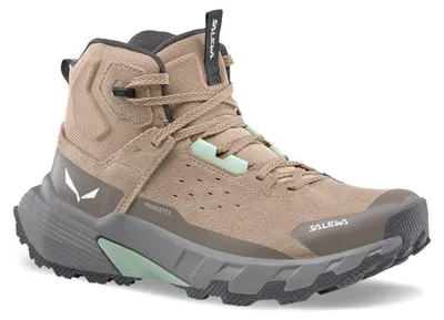 Zdjęcie produktu dla Buty trekkingowe wysokie damskie Salewa Pedroc 2 Leather Mid PTX Women beżowe UK_4,5_37