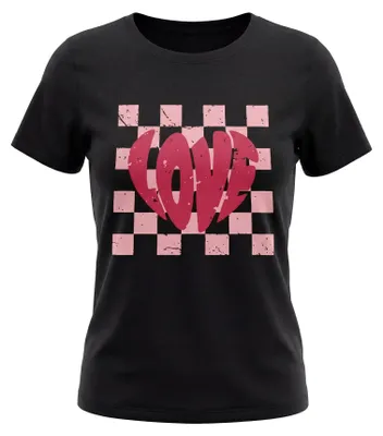 Produktbild von SUPSLIM damen t-shirt - schwarz, L