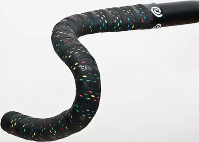 Produktbild von Bikeribbon Logo Lenkerband Schwarz  Schwarz One Size