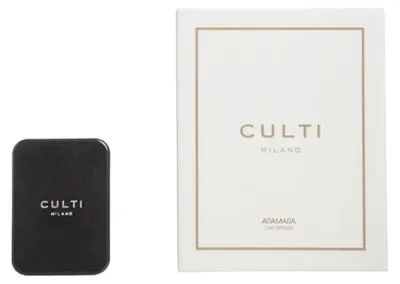 Produktbild von CULTI MILANO Culti Milano Aramara | Autoduft Diffuser Leder - Schwarz