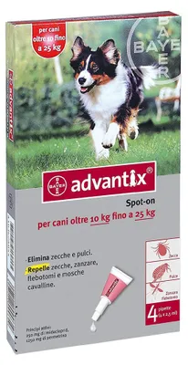 Produktbild von ADVANTIX SPOT ON* für Hunde, 10-25 kg