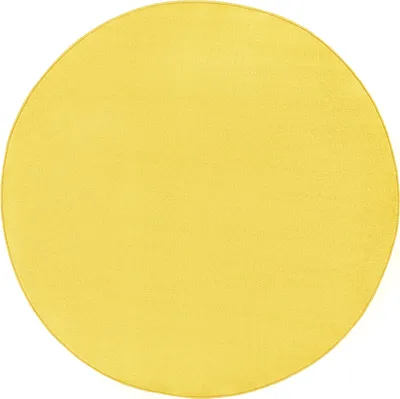 Produktbild von Hanse Home Fancy Kurzflorteppich Rund Fancy Gelb