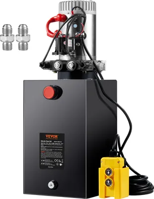 Zdjęcie produktu dla Pompa hydrauliczna VEVOR zasilacz hydrauliczny 12 V zasilacz hydrauliczny 1600 W, pompa hydrauliczna dwustronnego działania Zasilacz hydrauliczny, zbiornik 3,75 gal Pompa ręczna zasilacz hydrauliczny, do wind, wózków widłowych itp.