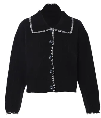 Immagine prodotto di Cardigan da donna MALUBA - Nero, taglia M/L