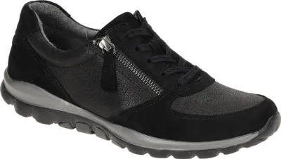 Image de Gabor ROLLINGSOFT Chaussures dames - Chaussures basses à lacets sportives noir NEU