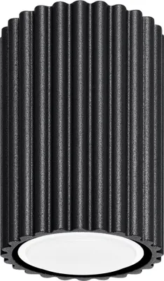 Produktbild von Plafond KARBON 10 schwarz 1xGU10 10W Aluminium 10x6.5x6.5cm Sollux Lighting