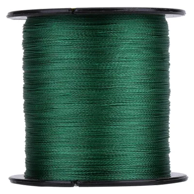 Obrázok produktu pre pletená rybárska šnúra, 300 m ,PE ,4-násobná, zelená (0,6 mm), veľmi silná, ideálna na rybolov a lov veľkých rýb