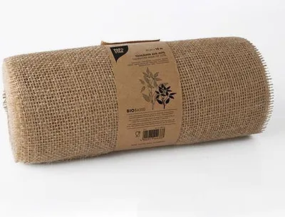 Image de PAPSTAR Chemin de table en jute, naturel (l)0,3 x (L)10 m en jute naturelle, en rouleau, pour la décoration de table - 1 pièce (88018)