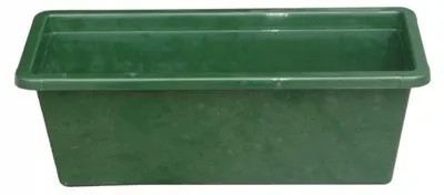 Produktbild von Goplast Balkonkasten Blumenkasten Kunststoff Grün 60 cm