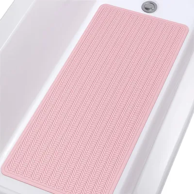 Produktbild von Rutschfeste Badematte 43 x 92 cm für Sicherheit im Badezimmer