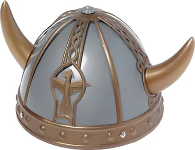 Produktbild von Wikinger Helm mit Hörner für Kinder als Kostümzubehör