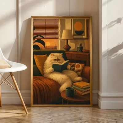 Perserkatze, Katzenposter, Produktansicht 1