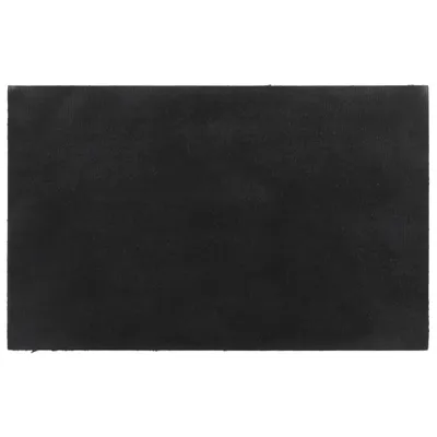Productafbeelding van Donkergrijze deurmat, 50x80 cm, van kokosvezel, getuft