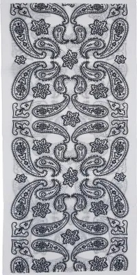 Produktbild von Loop Schal Multifunktionstuch Halstuch Bandana Sport Outdoor Schlauchschal Paisley Weiß