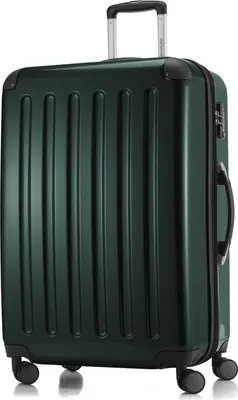 Produktbild von HAUPTSTADTKOFFER - Alex - Kofferset 3 Größen Hartschalenkoffer Trolleys erweiterbar, 4 Rollen, Hartschale glänzend Reisekoffer Set, expandable travel luggage,Waldgrün