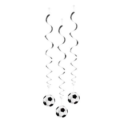 Produktbild von Deko Party Luftschlangen Fußball - Dekospiralen