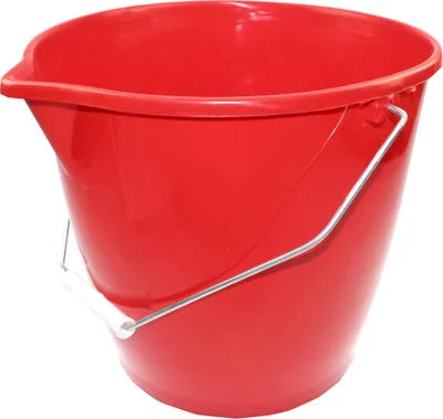 Obrázek produktu pro Peggy Perfect Eimer mit Stahlbgel, 12 Liter, rot
