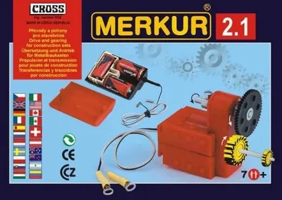 Obrázek produktu pro Stavebnice MERKUR 2.1 Elektromotorek
