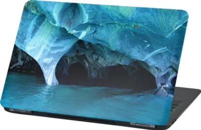 Produktbild von Premium Laptop Universal Folien Cover – Matt, Kratzfest & Rückstandslos entfernbar LP50 Marmorhöhle 17 Zoll 28x43cm