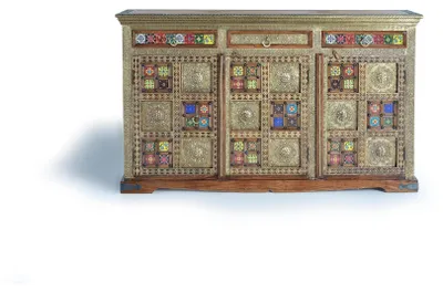 Zdjęcie produktu dla Benin-Sideboard aus Akazienholz, 90 cm x 150 cm x 40 cm Giner and Colomer