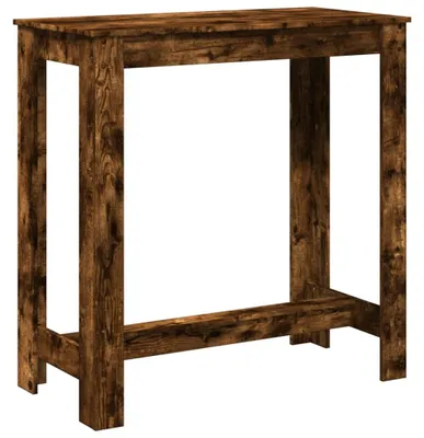 Produktbild von vidaXL Bartisch Räuchereiche 102x50x103,5 cm Holzwerkstoff