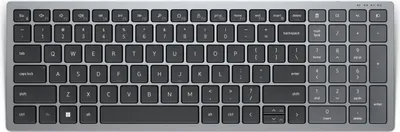 Produktbild von DELL KB740 Tastatur RF Wireless + Bluetooth QWERTY Italienisch Grau, Schwarz
