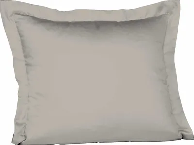 Produktbild von Fleuresse Mako-Satin-Kissenbezug uni colours grau 9021