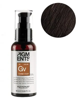 Image de Alfaparf Milano Pigments Color gouttes concentrées avec pigments de couleur Violet doré 90 ml
