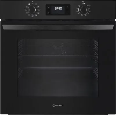 Image de Four intégrable multifonction 71l 60cm catalyse noir - Indesit - IO5280CB -