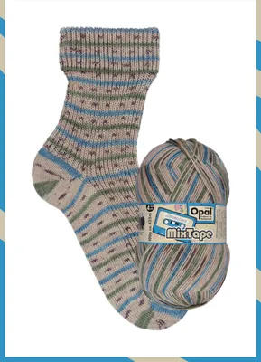 Produktbild von Opal MIXTAPE 100 g farbenfrohe 4-fach Pullover- und Sockenwolle 425 m  Farbe 11496 - Lieblingsmelodien