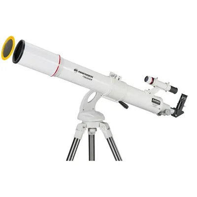 Produktbild von Bresser Optics JUNIOR AR-90/900, Weiß, Metall, Edelstahl/Aluminium, 1020 mm, 5,9 kg, 10,2 cm