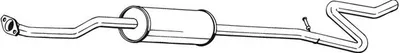 Produktbild von Bosal Mittelschalldämpfer  286-493