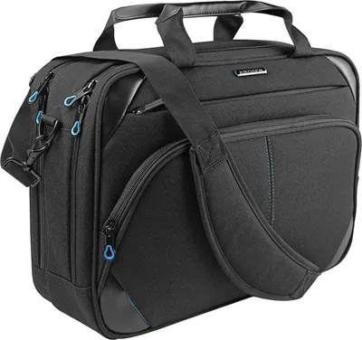 Image de Sac à bandoulière pour ordinateur portable 15,6 pouces Business Hydrofuge Sacs RFID MODULABLE