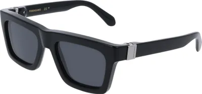 Produktbild von Ferragamo SF2071S Black 54/20/145 Herren Sonnenbrillen