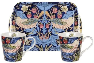 Immagine prodotto di Tazza da caffè blu con piattino, 0,18 l
