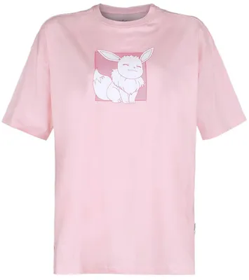 Produktbild von Pokémon Evoli - Eeveelutions Frauen T-Shirt pink S 100% Baumwolle Anime, Gaming