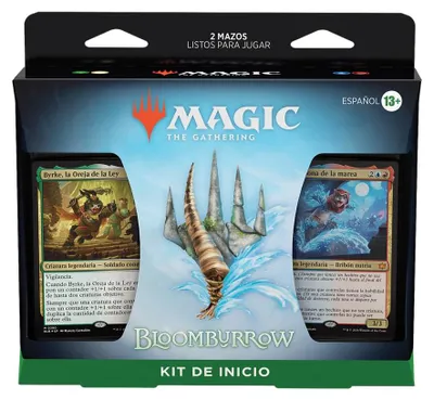 Produktbild von Wizards of the Coast Magic the Gathering Bloomburrow Einsteigerpaket 2024 Display (12) spanisch