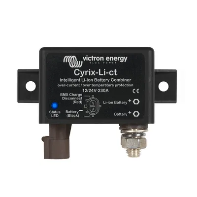 Immagine prodotto di Victron Energy Cyrix-Li-ct 12/24-230 collegamento alla batteria