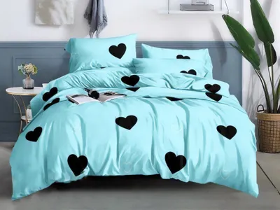 Obrázok produktu pre Obliečky z mikrovlákna CORAZON modré Rozmer obliečky: 70 x 80 cm | 140 x 200 cm